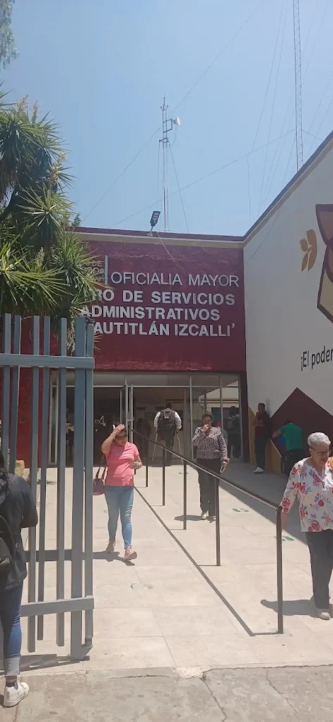 Fachada de la oficina SAT en Cuautitlán Izcalli