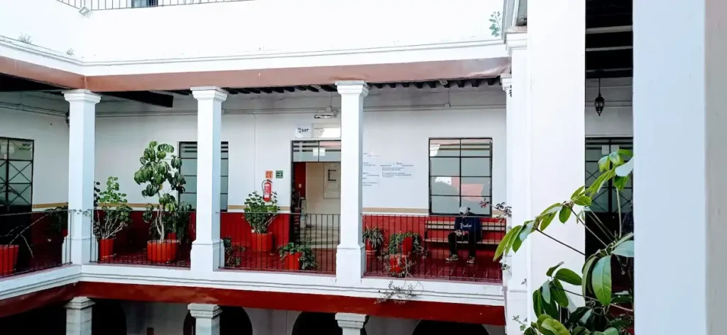Fachada de la oficina SAT en Guanajuato