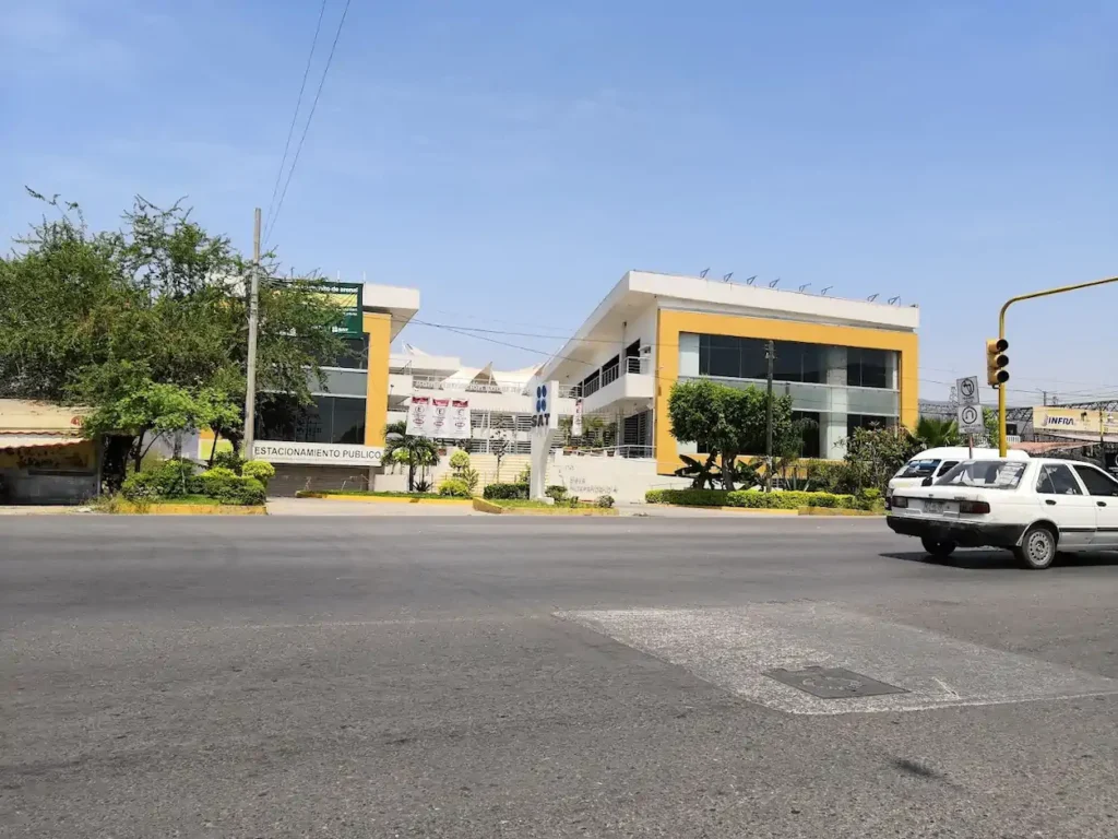 Fachada de la oficina SAT en Iguala de la Independencia