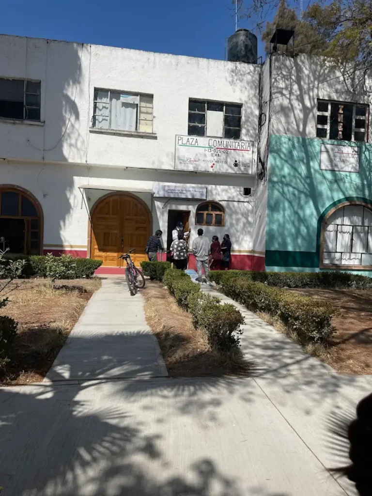 Fachada de la oficina SAT en Ixmiquilpan