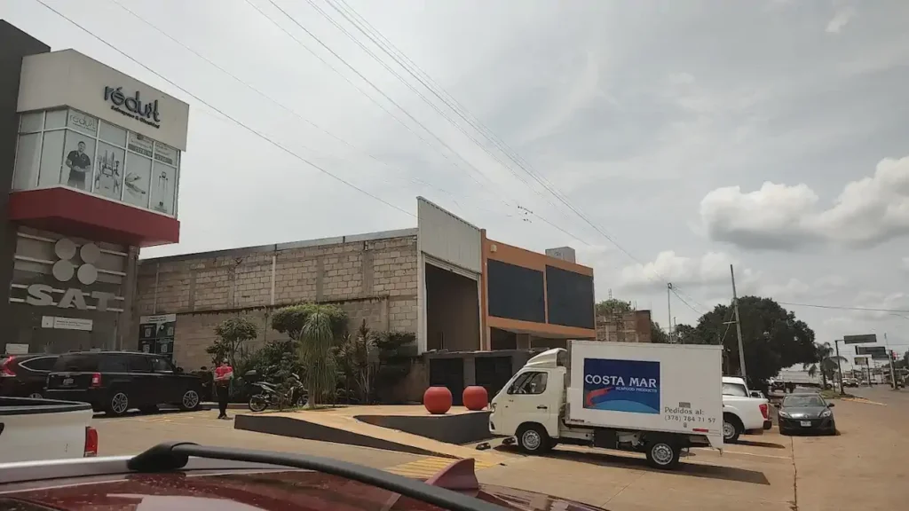 Fachada de la oficina SAT en Tepatitlán de Morelos