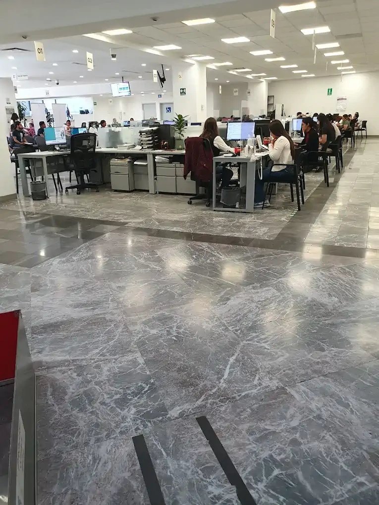 Sala de atención dentro de la oficina SAT ADSC Jalisco 1 Guadalajara