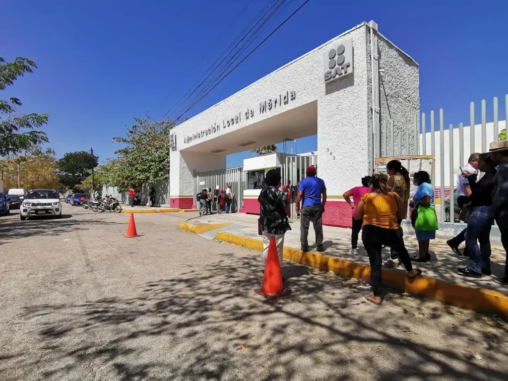 Fachada de la oficina SAT ADSC Yucatán 1