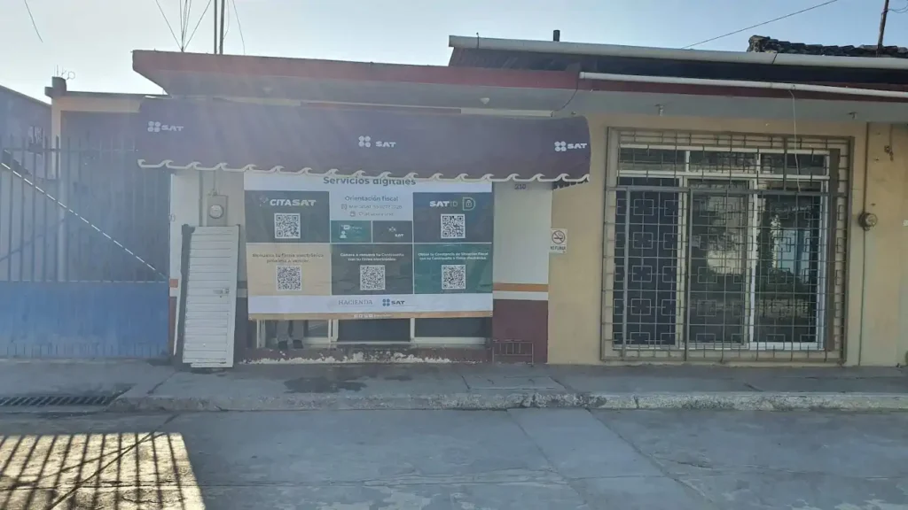 Fachada de la oficina SAT en Cosamaloapan