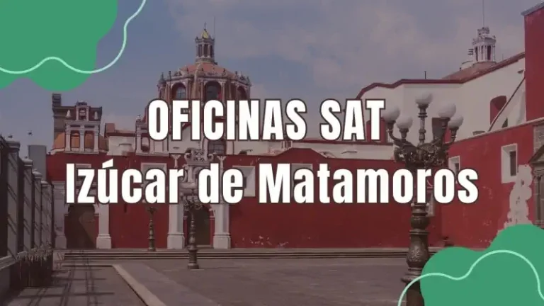 Oficinas SAT SAT Izúcar de Matamoros