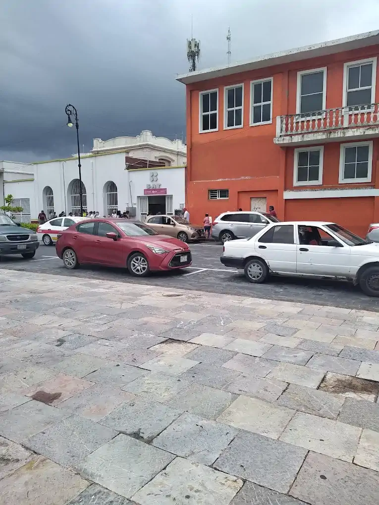 Fachada de la oficina SAT en Veracruz